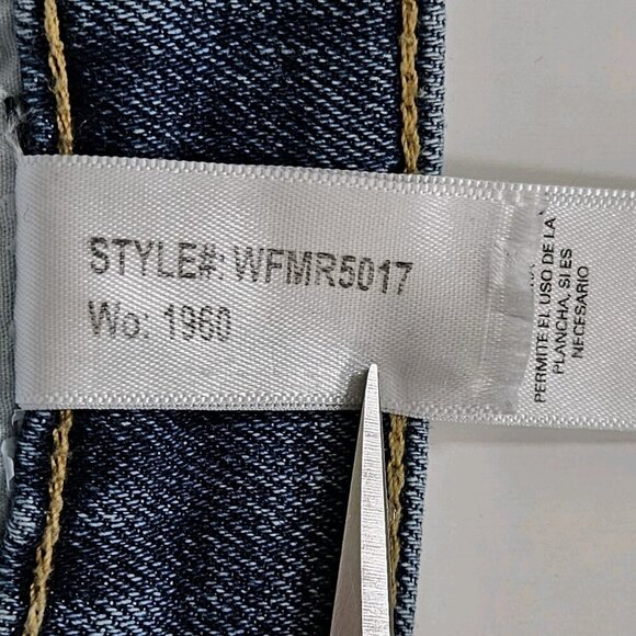 DU/ER Jean Women 29x27 (26) Blue Straigh Leg WFMR5017 Stretch Preppy Performance - Picture 16 of 16